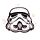 Puzzle de 130 Piezas con Forma de Soldado Imperial/The Original Stormtrooper