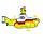 Puzzle de 130 Piezas con Forma The Beatles Yellow Submarine/Submarino Amarillo