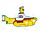 Puzzle de 130 Piezas con Forma The Beatles Yellow Submarine/Submarino Amarillo