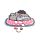 Puzzle de 130 Piezas con Forma de Gato Pusheen 
