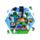 Puzzle de 130 Piezas con Forma de Minecraft 
