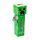 Caleidoscopio Diseño Creeper de Minecraft