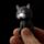 Llavero con Luz y Sonido Gato Maullando