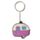 Llavero de PVC Caravana Rosa