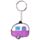 Llavero de PVC Caravana Rosa