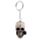 Llavero 3D con Forma Calavera y Rosas