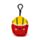 Llavero de Peluche  Mini Squidglys Comida Rápida Foodiemals
