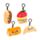 Llavero de Peluche Mini Squidglys Foodiemals Boulangerie