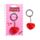 Llavero 3D de PVC Corazón J´Adoramals Heart XOXO