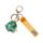 Llavero de PVC con charm Quirkeys Cerdo en Nave Espacial 