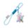 Llavero con charm QuirKeys Tortuga y Conchas Marinas