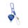 Llavero con charm QuirKeys con Abeja y Globo Aerostático
