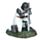 Figura Caballero Protector del Reino Caballero Arrodillado