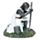 Figura Caballero Protector del Reino Caballero Arrodillado