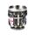Vaso de Chupito Caballero Medieval con Escudo Blanco y Rojo