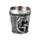 Vaso de Chupito Caballero Medieval Negro