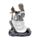 Figura Caballero Medieval arrodillado con espada y casco