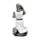 Figura Caballero Medieval arrodillado con espada y casco