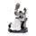 Figura Caballero Medieval arrodillado con espada y casco