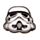 Set de 4 Posavasos Soldado Imperial/The Original Stormtrooper