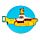Set de 4 Posavasos Los Beatles Submarino Amarillo/Yellow Submarine