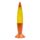 Lámpara de Lava efecto Tornado con USB color naranja 