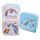 Set de 3 Fiambreras Táper Infantiles Unicornio Aroíris