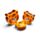 Set de 3 Fiambreras Táper  S/M/L Tigre Adoramals 