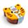 Set de 3 Fiambreras Táper  S/M/L Tigre Adoramals 