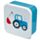 Set de 3 Fiambreras Táper Infantiles M/L/XL Pequeños Tractores