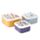 Set de 3 Fiambreras Táper Infantiles M/L/XL Abejas y Néctar
