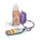 Llavero Brillo de Labios Té con Burbujas Vainilla Foodiemals con Charm