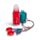 Llavero Brillo de Labios Cereza Cherry con Charm