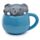Taza de Cerámica con Tapa Elefante Animales Adorables Adoramals