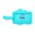 Etiqueta de Equipaje de PVC Gato Pusheen Surfer 