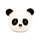 Hucha de Cerámica El Panda Susu Adoramals Salvajes Adoramals 