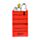 Mini Bloc de Notas Peanuts Snoopy & Woodstock 
