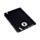 Libreta A5 de Papel Reciclado a Rayas Gato Negro Lucky the Black Cat