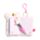Mini Bloc de Notas de Peluche Unicornio Mágico con Bolígrafo Multicolor 4 Colores