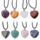 Collar Piedra Curación con Forma de Corazón