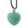 Collar Piedra Curación con Forma de Corazón