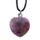 Collar Piedra Curación con Forma de Corazón