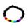 Pulsera de Chakra y Piedras de Lava