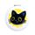 Espejo de Bolsillo Lucky El Gato Negro 