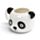 Taza de Cerámica 3D con Forma Oso Panda Animales Adorables Adoramals