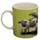 Taza de Porcelana Oveja Shaun Verde