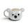 Taza de Cerámica 3D con Forma Cabeza de Koala Adoramals