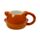 Taza de Cerámica 3D con Forma Oso Panda Rojo Adoramals