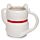 Taza de Cerámica 3D con Forma Gato Maneki Neko Blanco