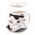 Taza de Cerámica 3D con Forma Casco Soldado Imperial Stormtrooper